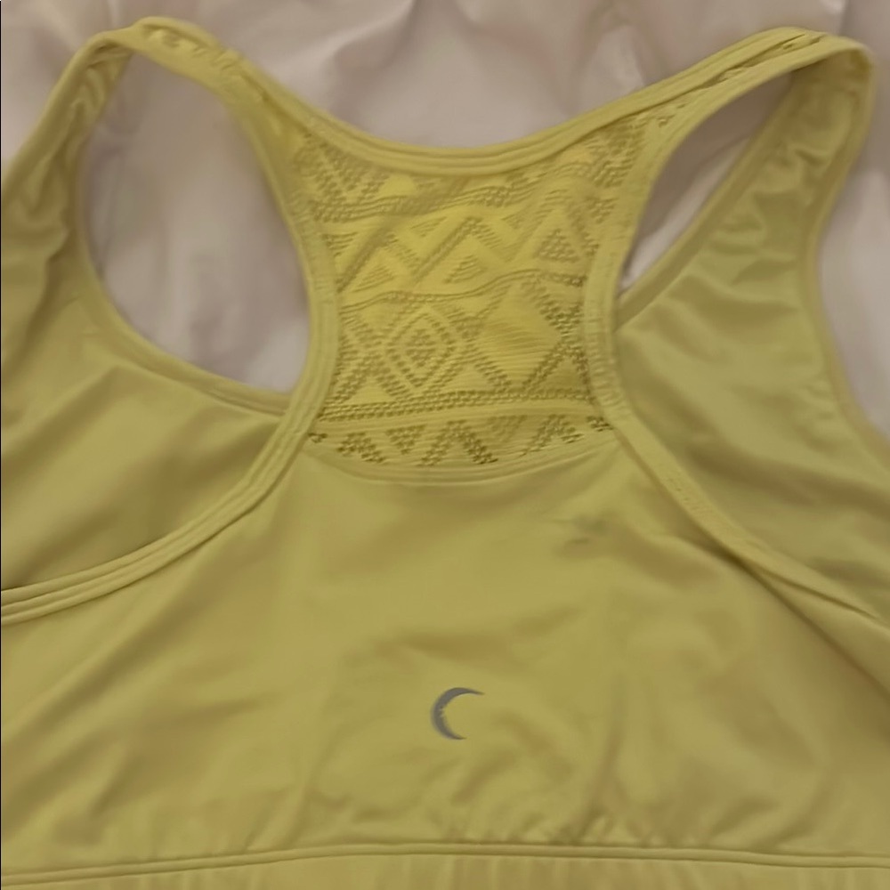 🐾ZYIA Yellow Racerback BOMBER Bra